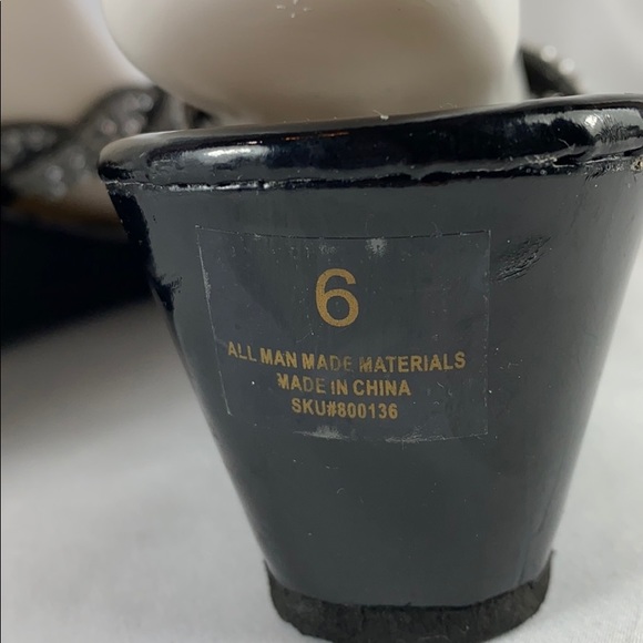 Mix & Co. Rhinestone Sandals - Picture 6 of 7